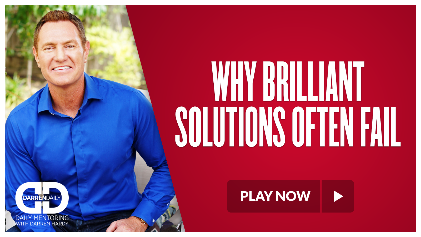 Why Brilliant Solutions Often Fail