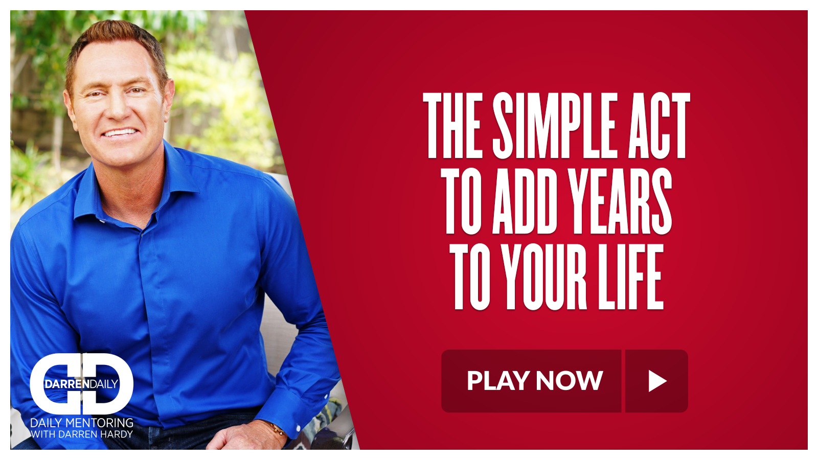 The Simple Act to Add Years to Your Life