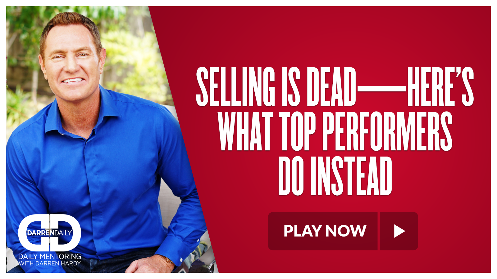 Selling Is Dead—Here’s What Top Performers Do Instead
