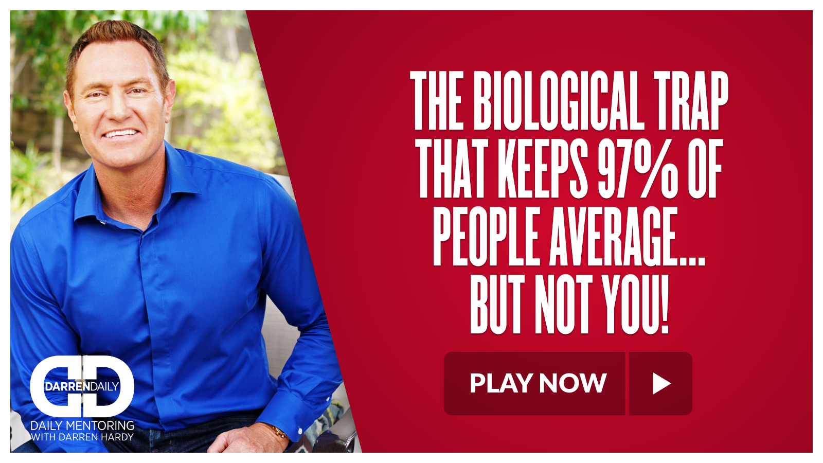 The Biological Trap That Keeps 97% of People Average... But NOT You!